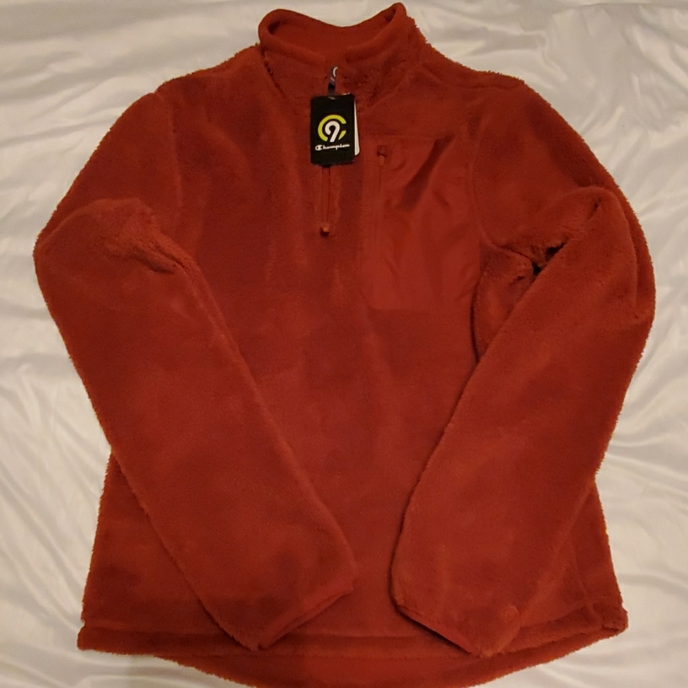 Champion zip pocket fleece jacket